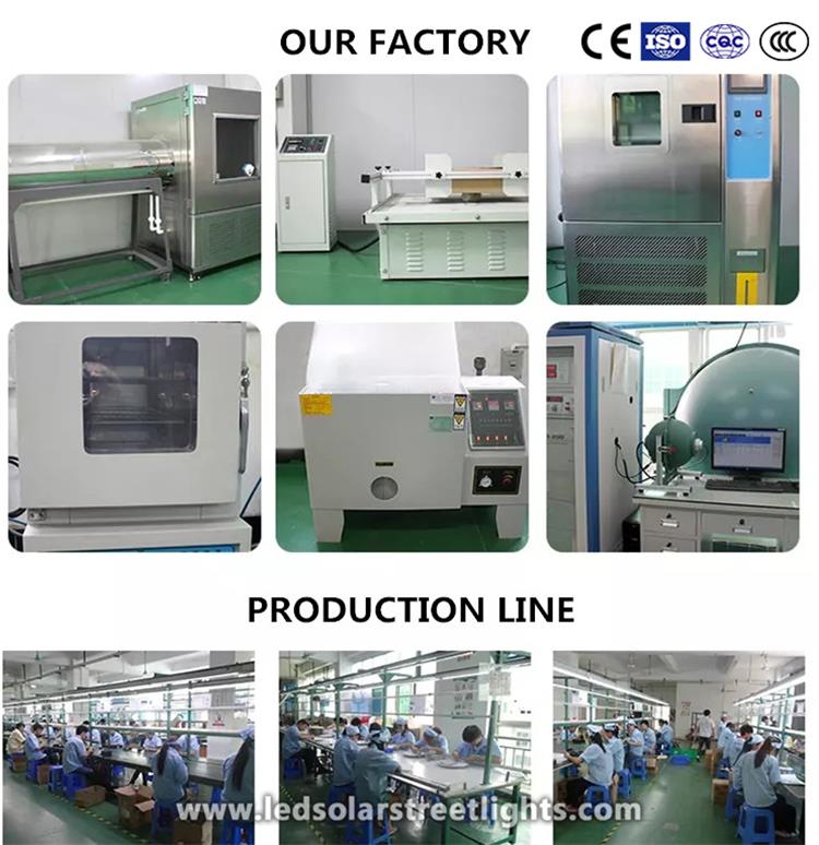 Production process of of double arm solar street light