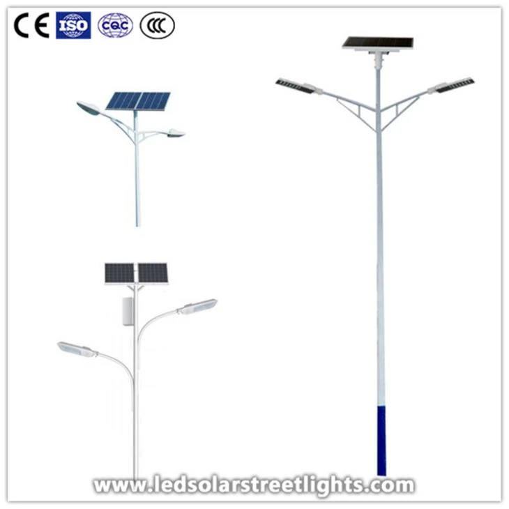 Double Arm Solar Street Light