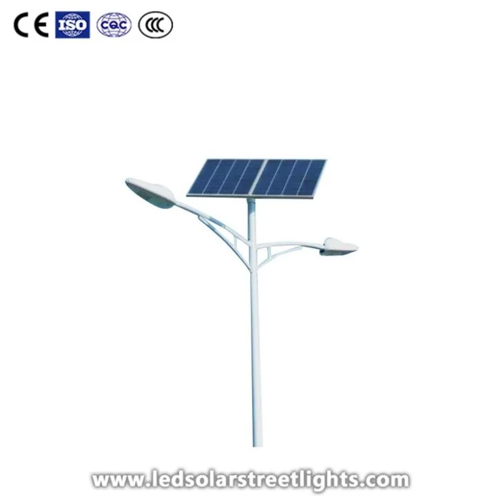 2.double arm solar street light